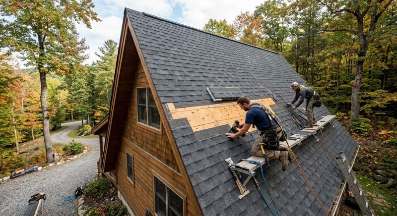 A Frame Roof Repair in Longmont, CO