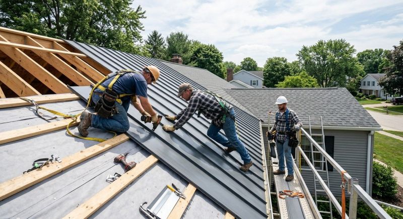 Aluminum Roof Installation in Milliken, CO