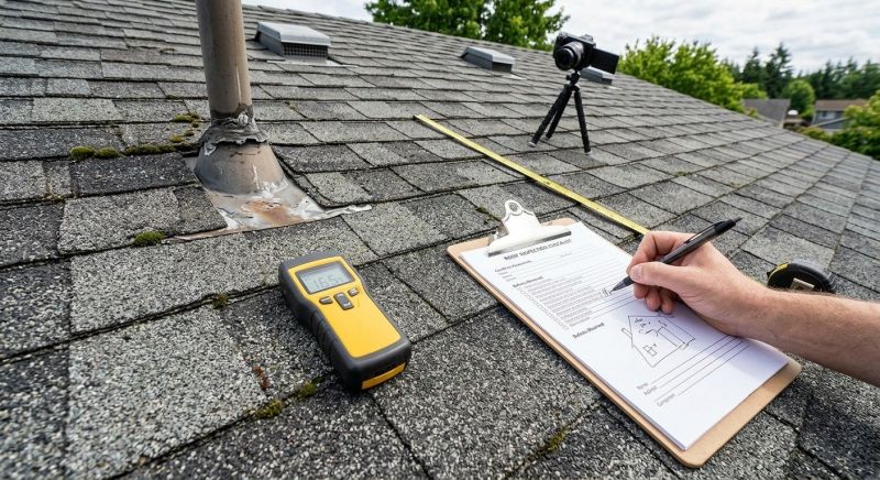 Asphalt Roof Inspection in Johnstown, CO