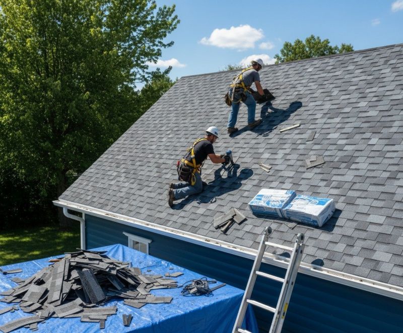 Asphalt Roof Replacement in Brighton, CO