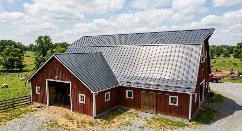 Barn Roof Replacement in Jamestown, CO