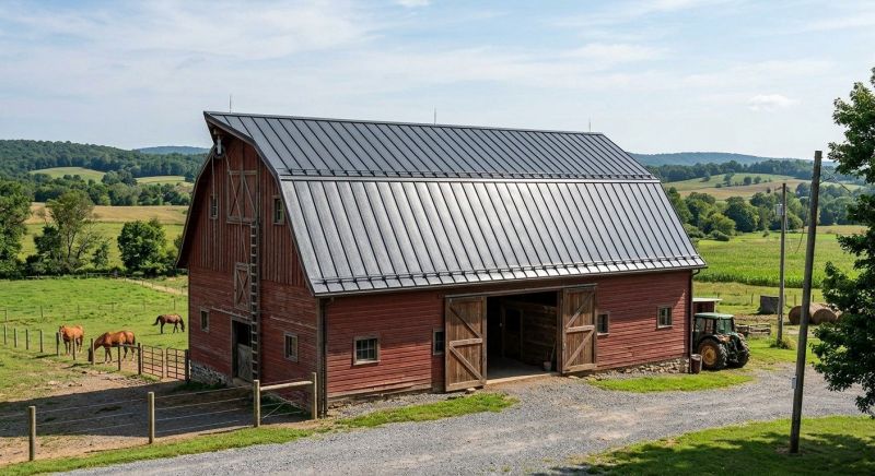 Barn Roof Replacement in Lyons, CO