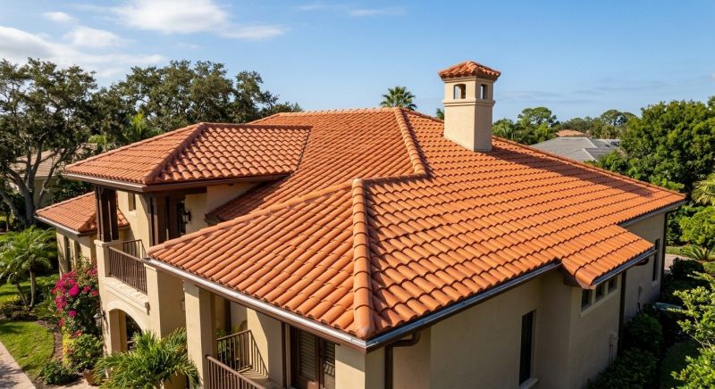 Barrel Tile Roof Installation in Longmont, CO