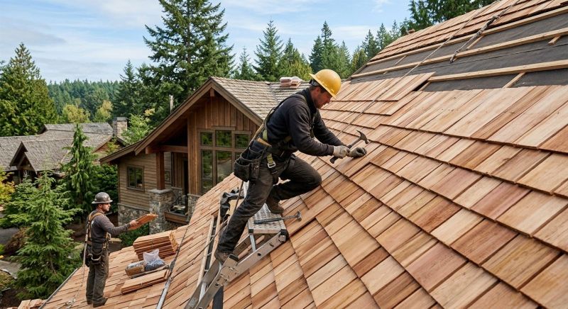 Cedar Roof Installation in Boulder County, CO