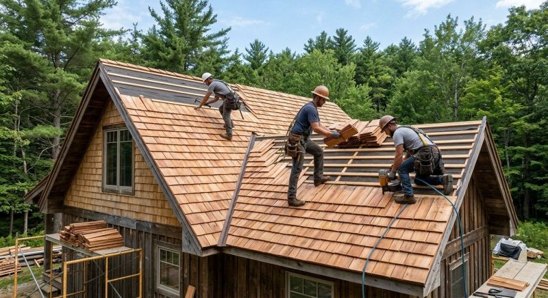 Cedar Roof Installation in Brighton, CO