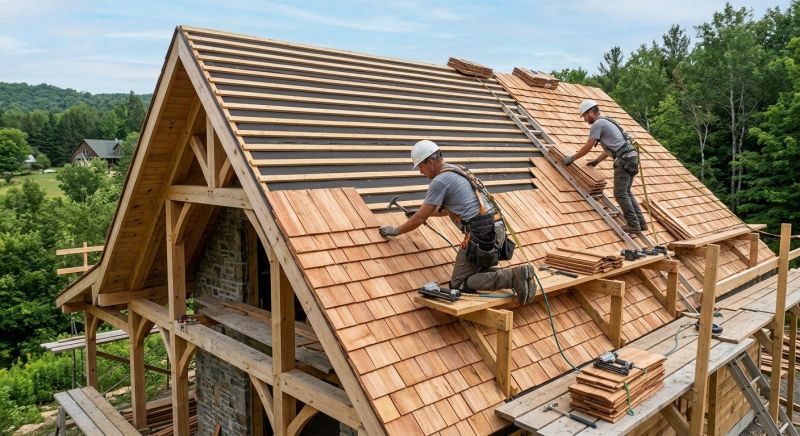 Cedar Roof Installation in Dacono, CO