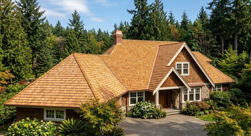 Cedar Roof Installation in Louisville, CO