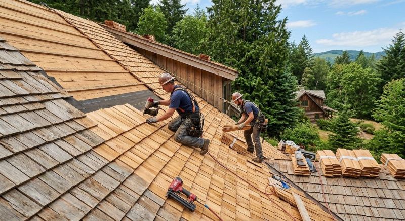Cedar Roof Installation in Milliken, CO