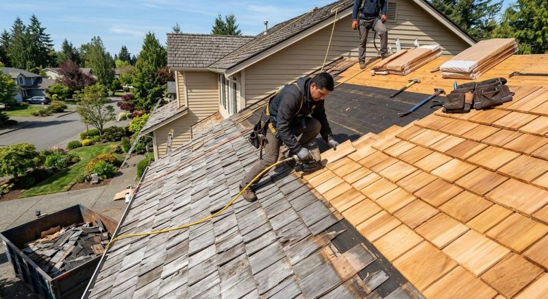 Cedar Roof Replacement in Broomfield, CO