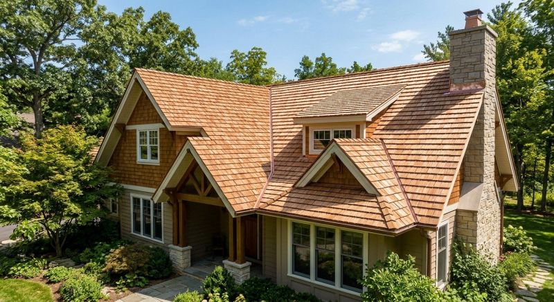 Cedar Shake Roof Construction in Johnstown, CO