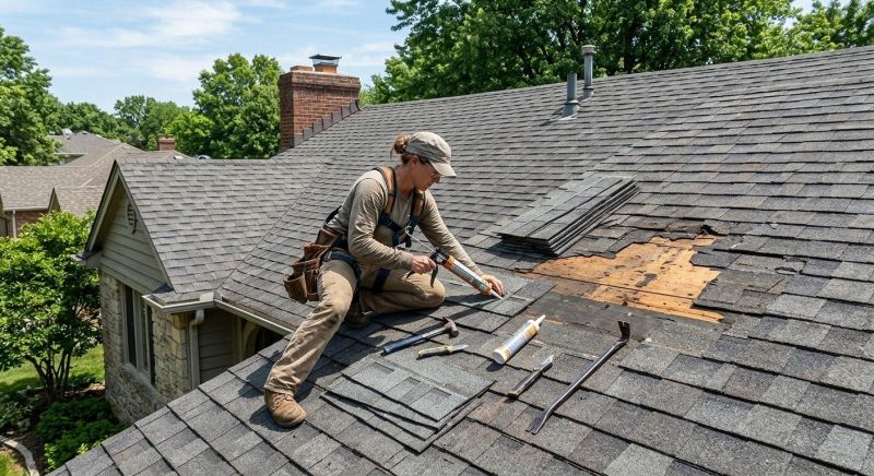 Composite Shingle Repair in Longmont, CO