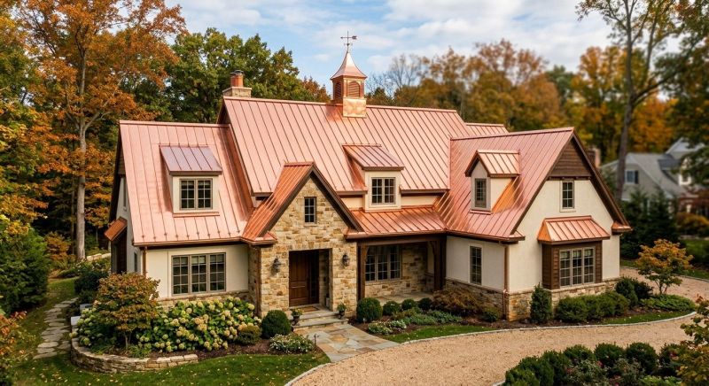Copper Roof Repair in Longmont, CO