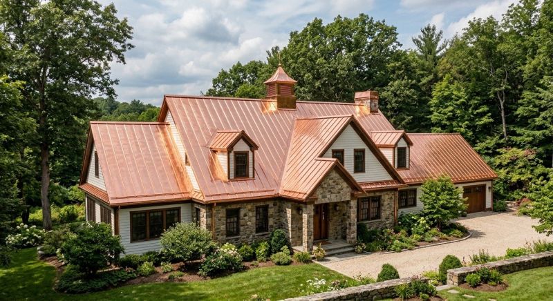 Copper Roof Replacement in Longmont, CO