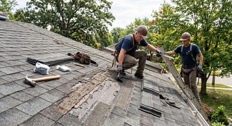 Damaged Roof Repair in Broomfield, CO