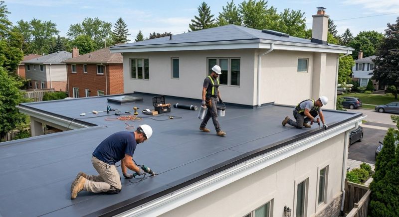 Epdm Roof Installation in Firestone, CO