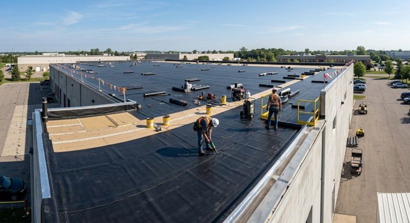 Flat Roof Installation in Brighton, CO