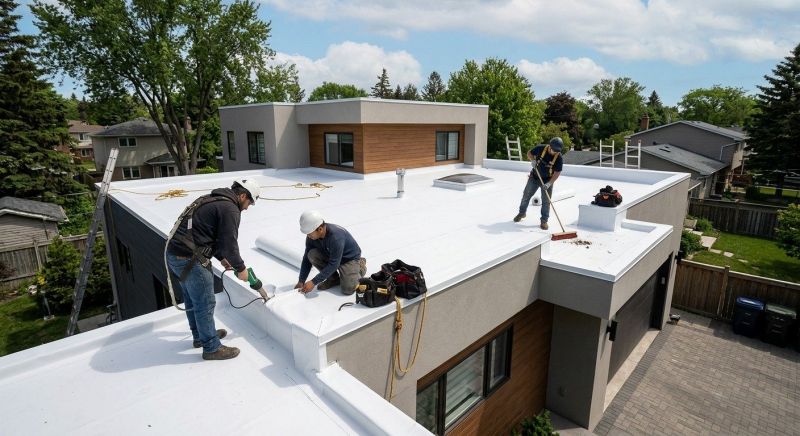 Flat Roof Installation in Milliken, CO