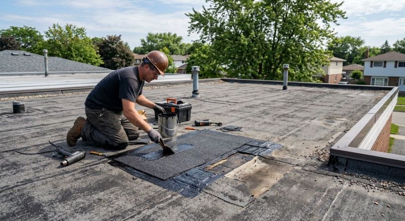 Flat Roof Leak Repair in Longmont, CO