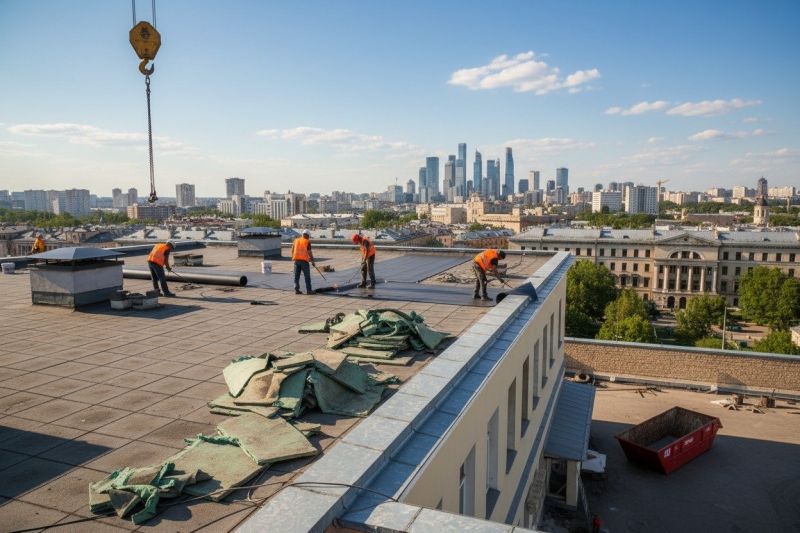 Flat Roof Replacement in Berthoud, CO
