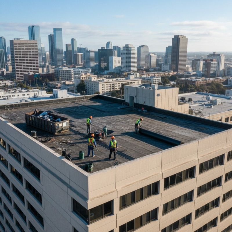 Flat Roof Replacement in Dacono, CO