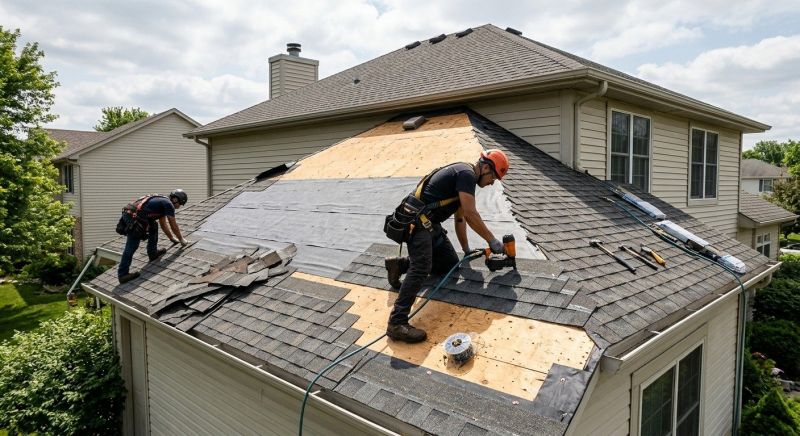 Hip Roof Shingle Replacement in Longmont, CO