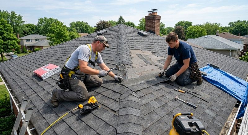 House Roof Repair in Longmont, CO