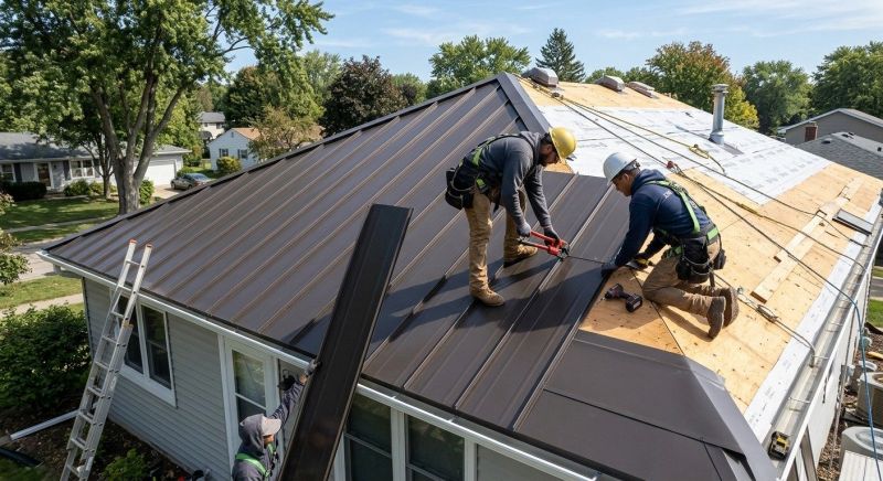 Metal Roof Installation in Nederland, CO