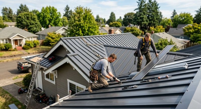 Metal Roof Repair in Dacono, CO