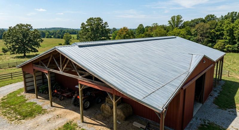 Pole Barn Roof Repair in Longmont, CO