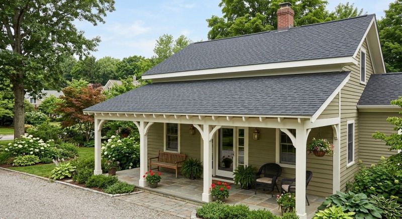 Porch Roofing Installation in Longmont, CO