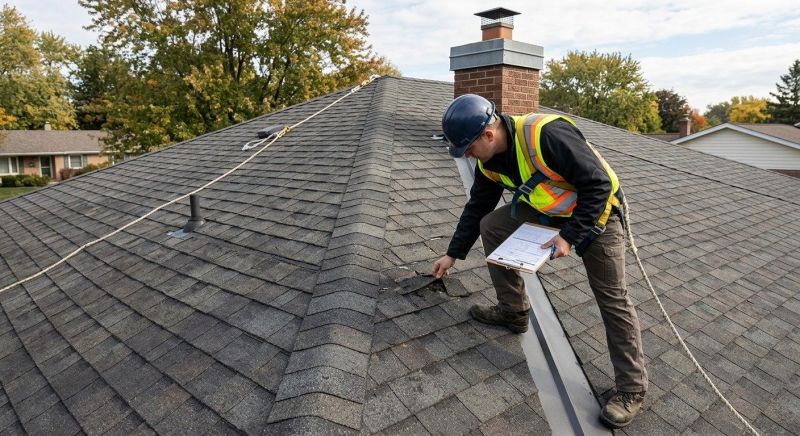 Roof Damage Inspection in Loveland, CO