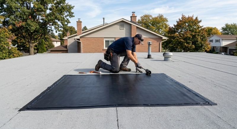 Rubber Roof Repair in Brighton, CO