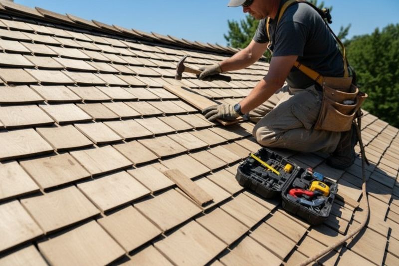 Shake Shingle Repair in Milliken, CO