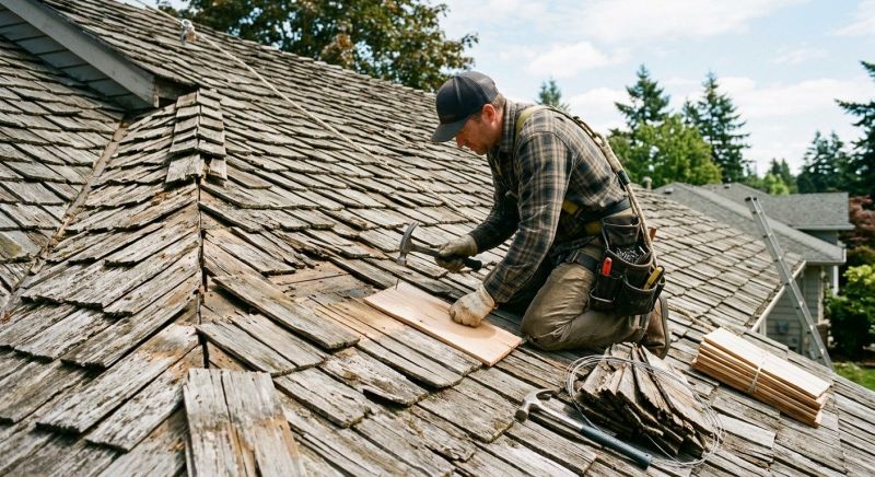 Shake Shingle Repair in Nederland, CO
