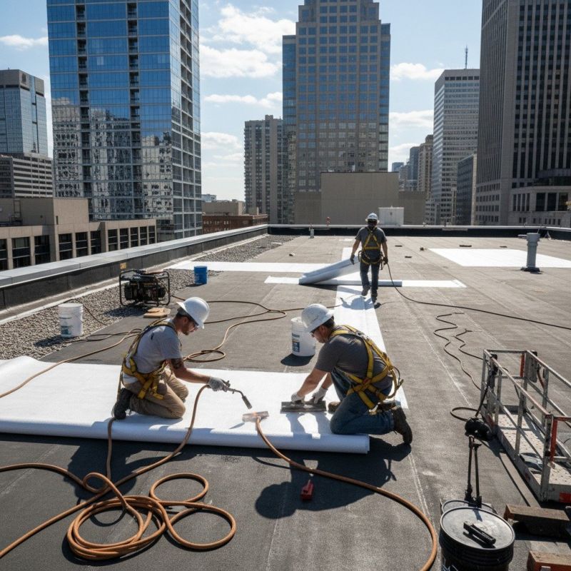 Single Ply Roof Repair in Broomfield, CO