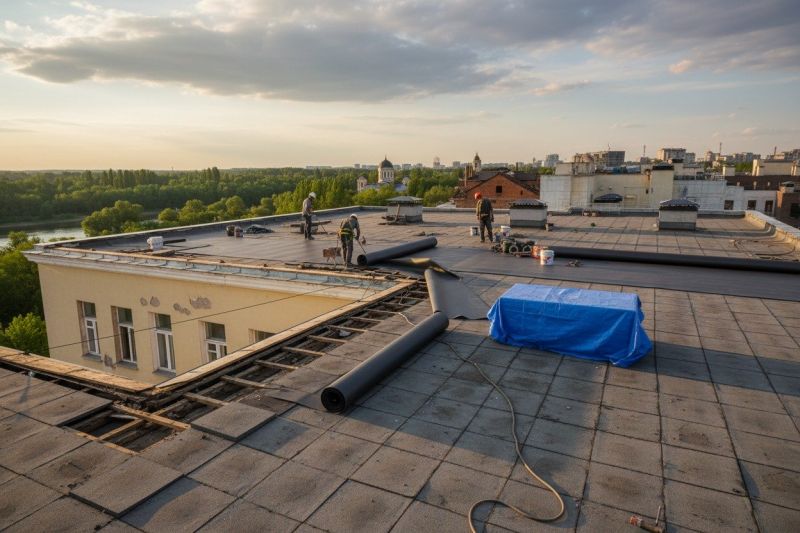 Single Ply Roof Replacement in Milliken, CO