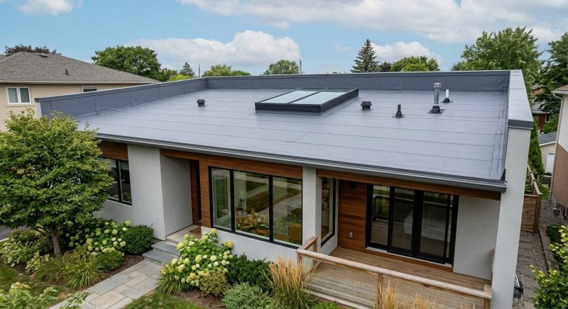 Single Ply Roof Replacement in Nederland, CO