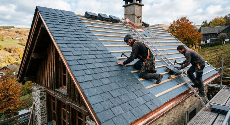 Slate Roof Installation in Allenspark, CO