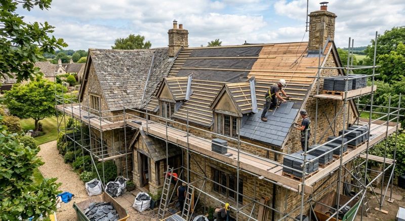 Slate Roof Replacement in Boulder, CO