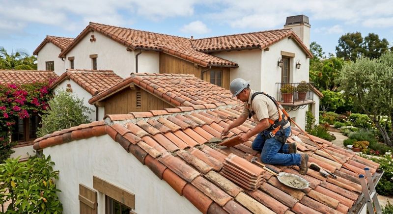 Spanish Tile Roof Repair in Longmont, CO