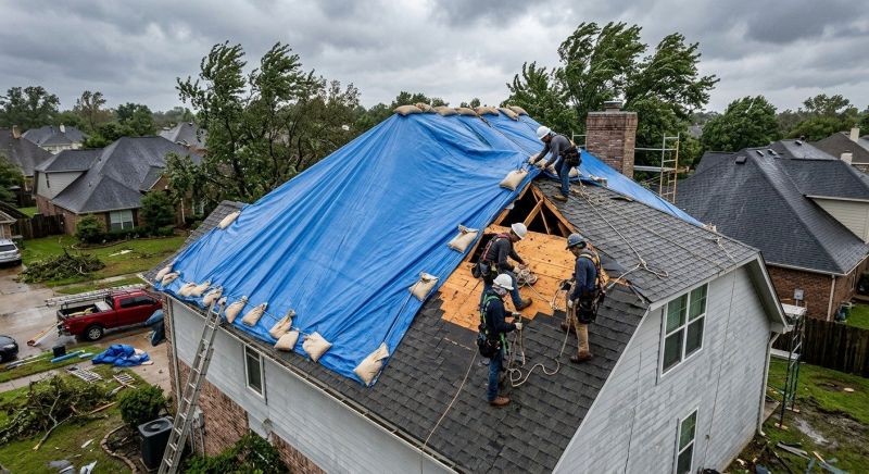 Storm Damage Roof Repair in Boulder, CO