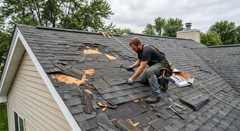 Storm Damage Roof Repair in Dacono, CO