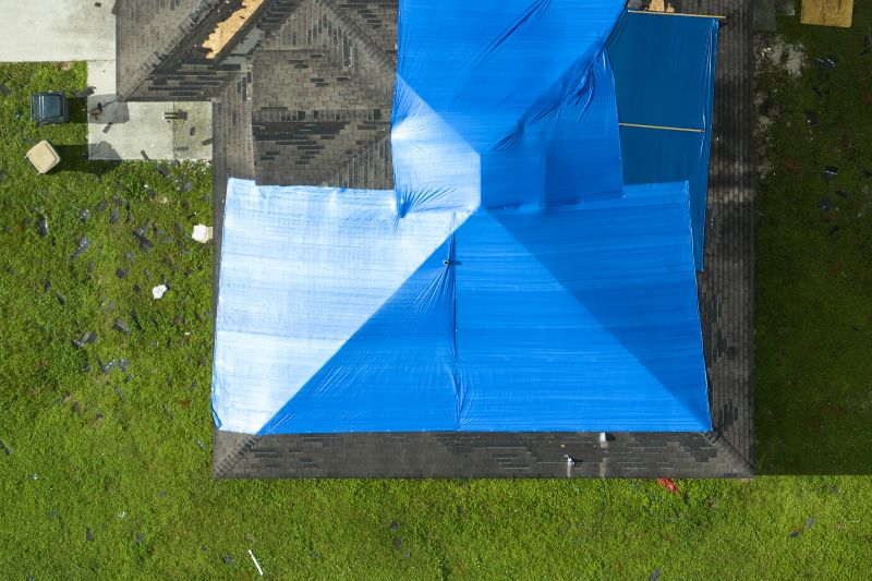 Storm Damage Roof Tarping in Longmont, CO
