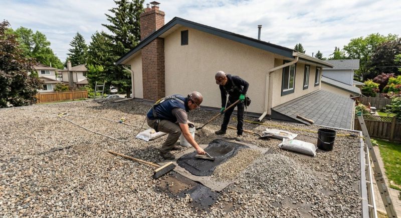 Tar And Gravel Roof Repair in Arvada, CO
