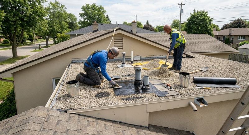 Tar And Gravel Roof Repair in Firestone, CO
