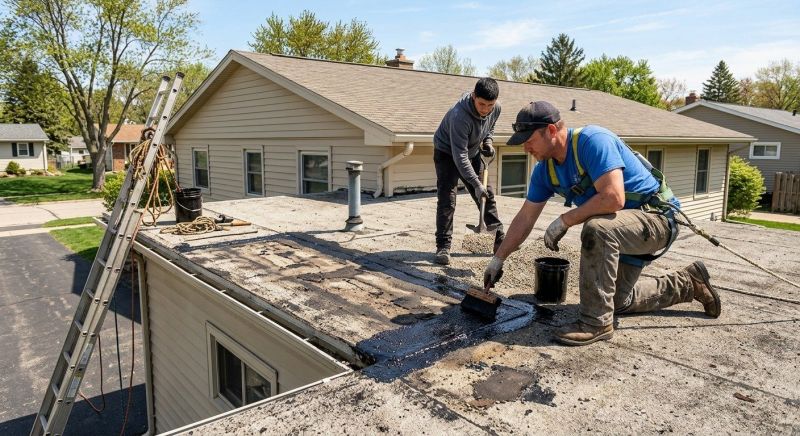 Tar And Gravel Roof Repair in Nederland, CO
