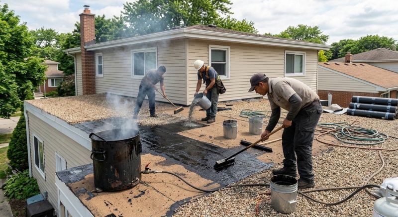 Tar And Gravel Roof Repair in Westminster, CO