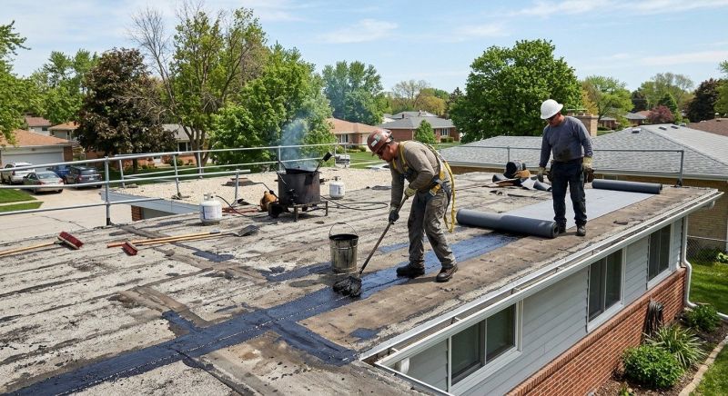 Tar Roof Repair in Arvada, CO