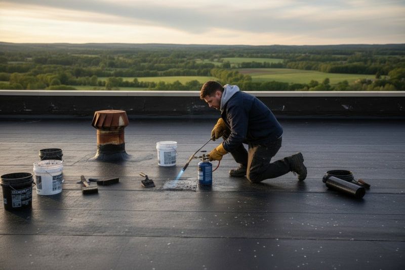 Tar Roof Repair in Dacono, CO