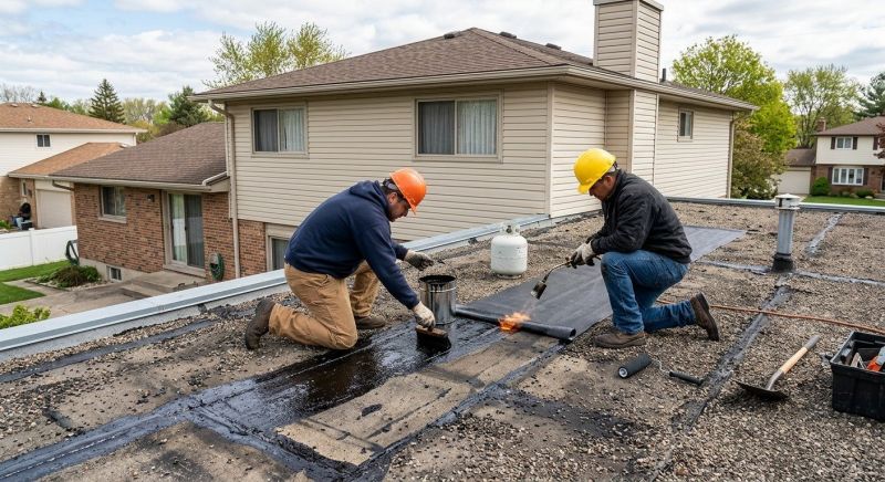 Tar Roof Repair in Longmont, CO